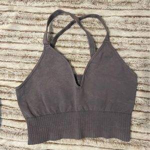 Spiritual gangster sports/ yoga top.